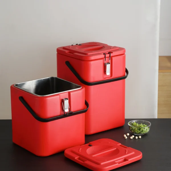 Wholesale Red Insulated Cooler Box for Food & Beverage Storage1