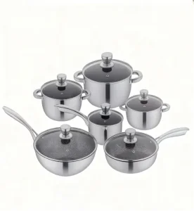 Bulk Stainless Steel Cookware Set1