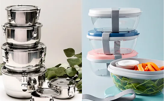 Stainless Steel vs Plastic Food Containers