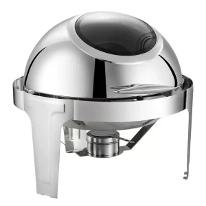 Mayorista 6L Round Roll Top Chafing Dish