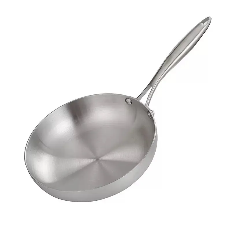Wholesale Stainless Steel Frying Pan with Long Handle