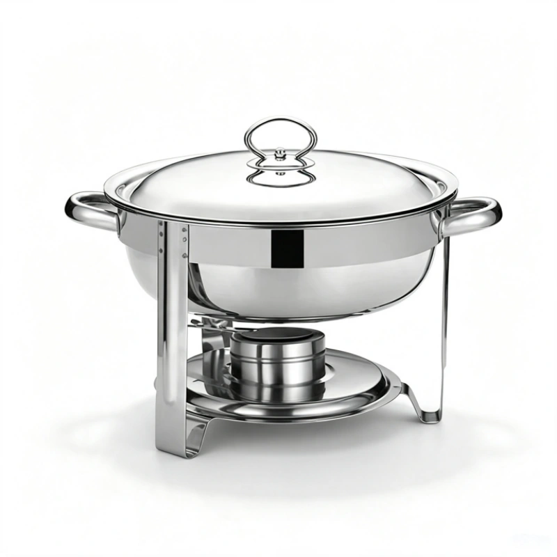 Recipiente redondo para calentar comida, 4,5 l, venta al por mayor (2)