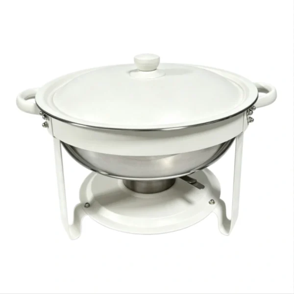 Recipiente redondo para calentar comida, 4,5 l, para mayoristas (6)