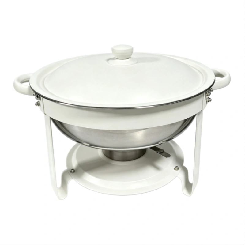 Recipiente redondo para calentar comida, 4,5 l, para mayoristas (6)