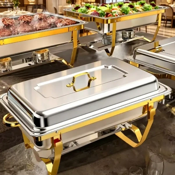 Recipiente rectangular para calentar comida al por mayor (3)