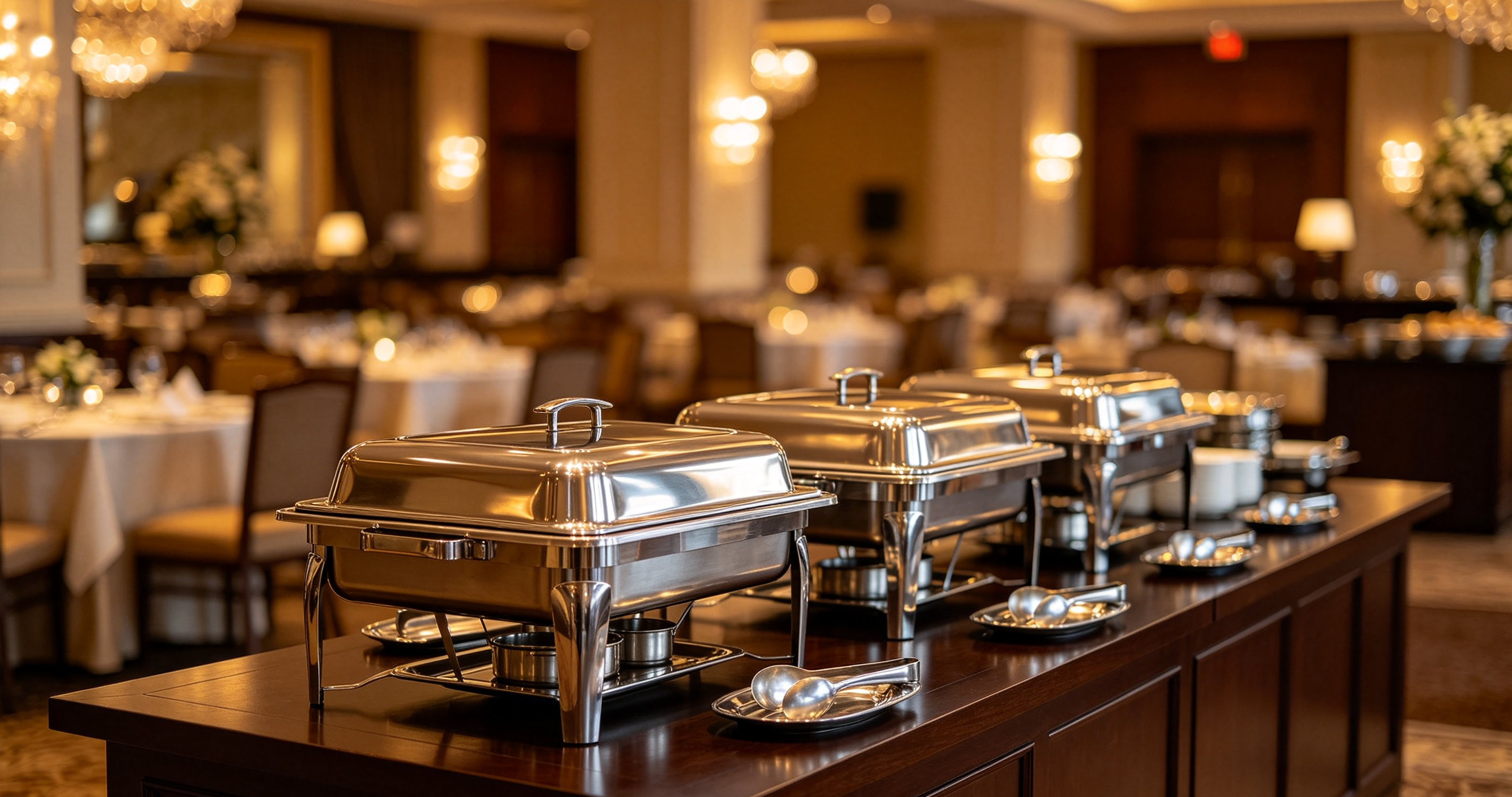 Guía de compra de calientaplatos para catering, dirigida a hoteles y restaurantes